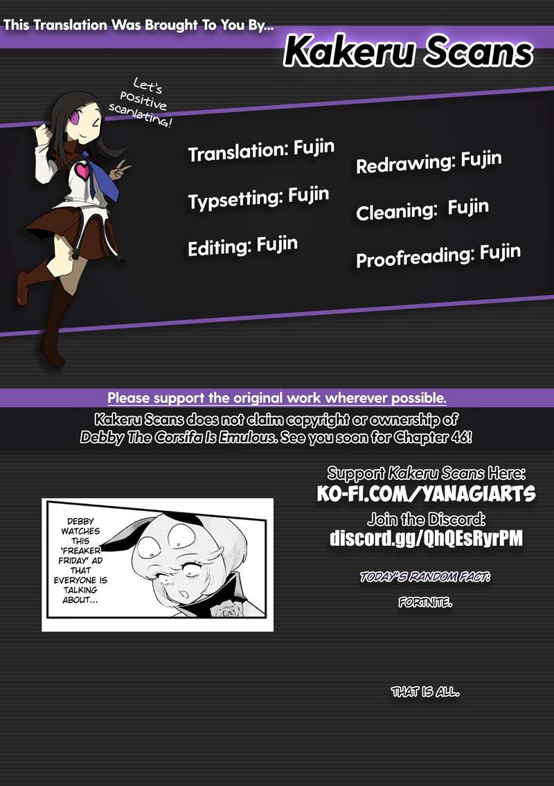 Debby The Corsifa Wa Makezugirai Chapter 45 Page 16