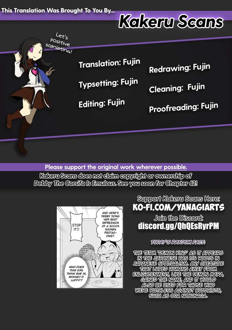 Debby The Corsifa Wa Makezugirai Chapter 61 Page 16