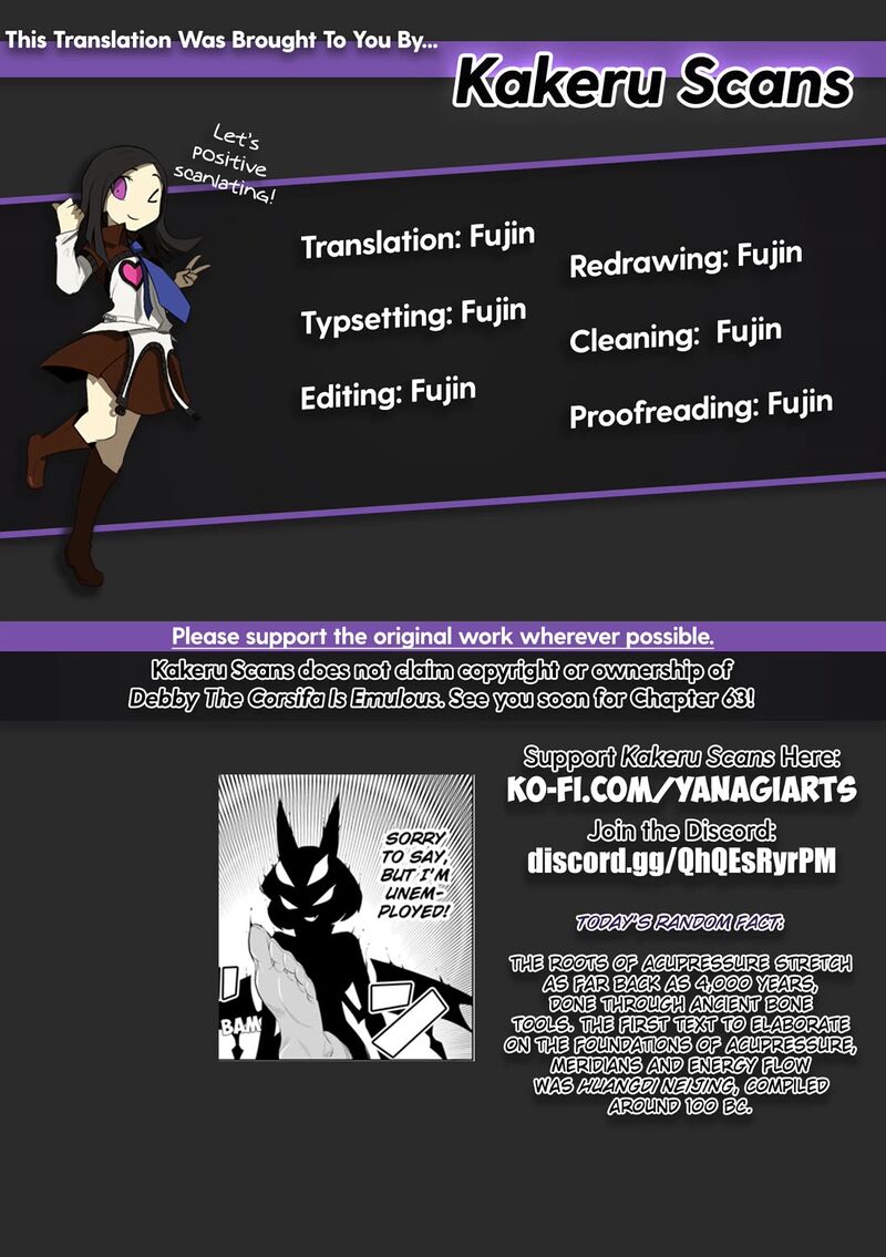 Debby The Corsifa Wa Makezugirai Chapter 62 Page 16