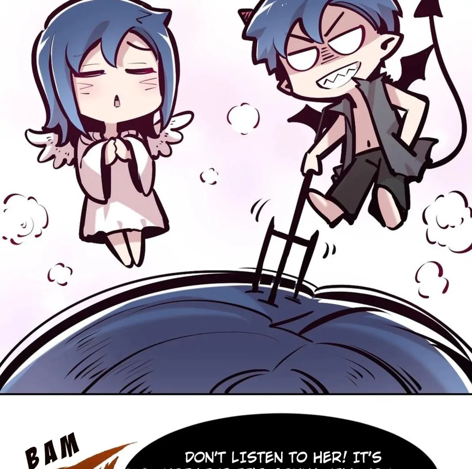 Demon X Angel Cant Get Along Chapter 124 Page 58