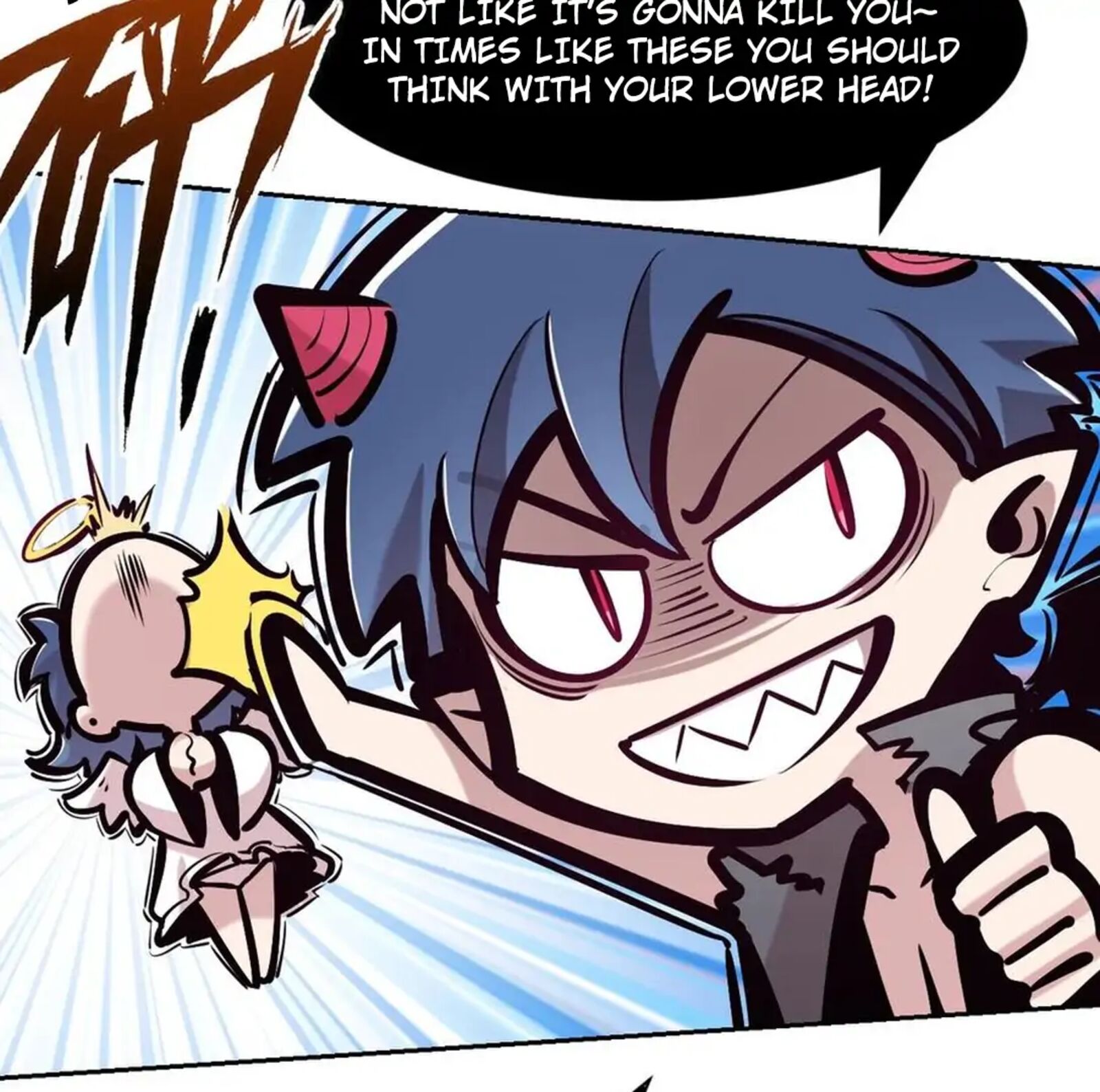 Demon X Angel Cant Get Along Chapter 124 Page 59