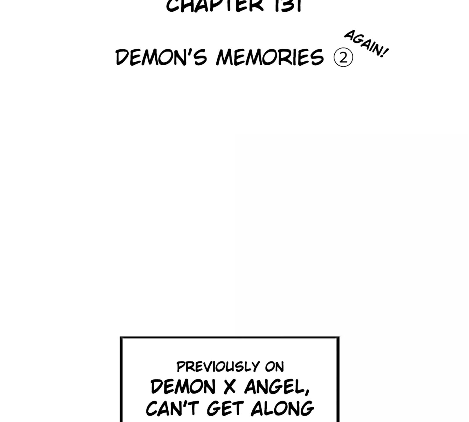 Demon X Angel Cant Get Along Chapter 131b Page 3