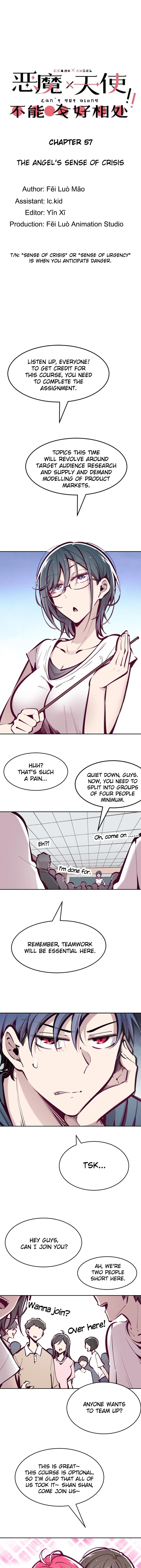 Demon X Angel Cant Get Along Chapter 57 Page 1