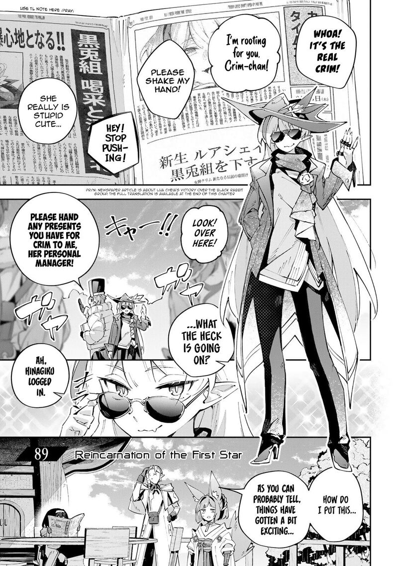 Destiny Unchain Online Chapter 89 Page 1