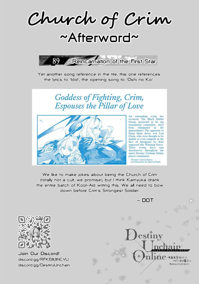 Destiny Unchain Online Chapter 89 Page 12