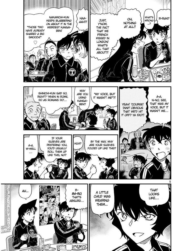 Detective Conan Chapter 1002 Page 5