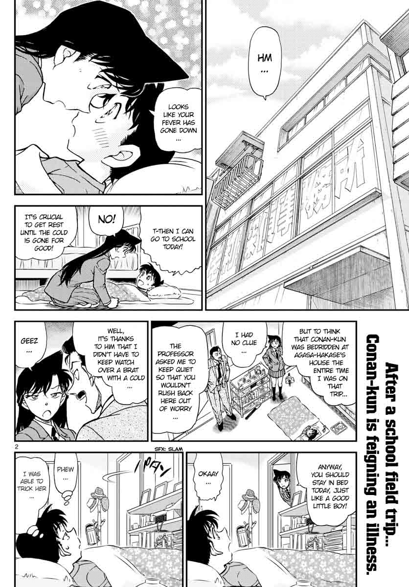 Detective Conan Chapter 1006 Page 2