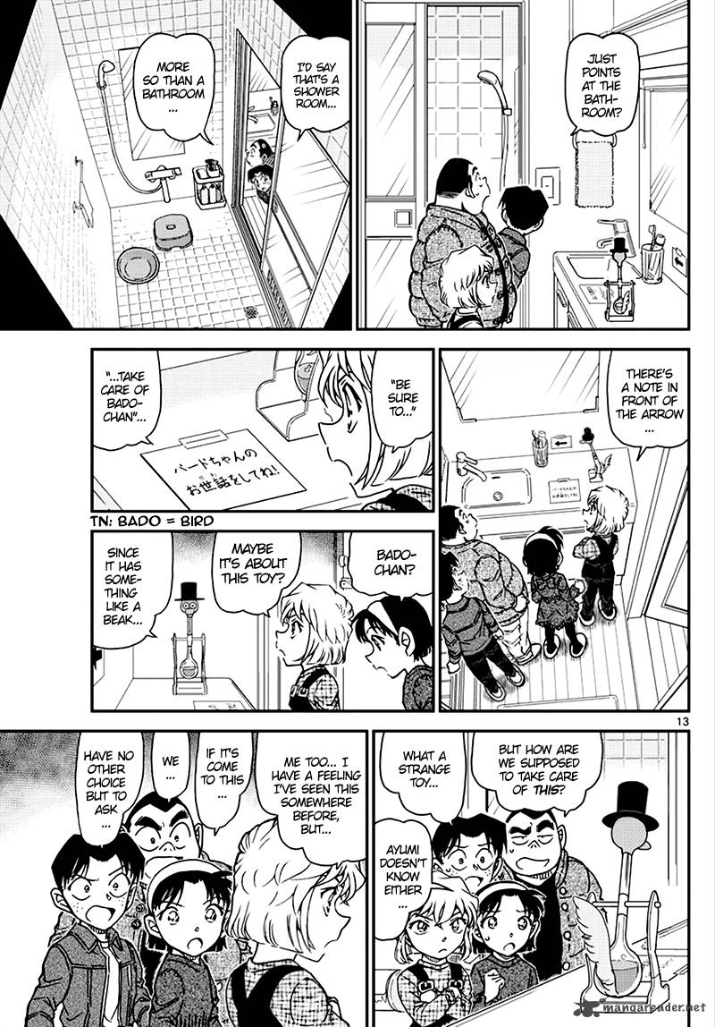 Detective Conan Chapter 1007 Page 13