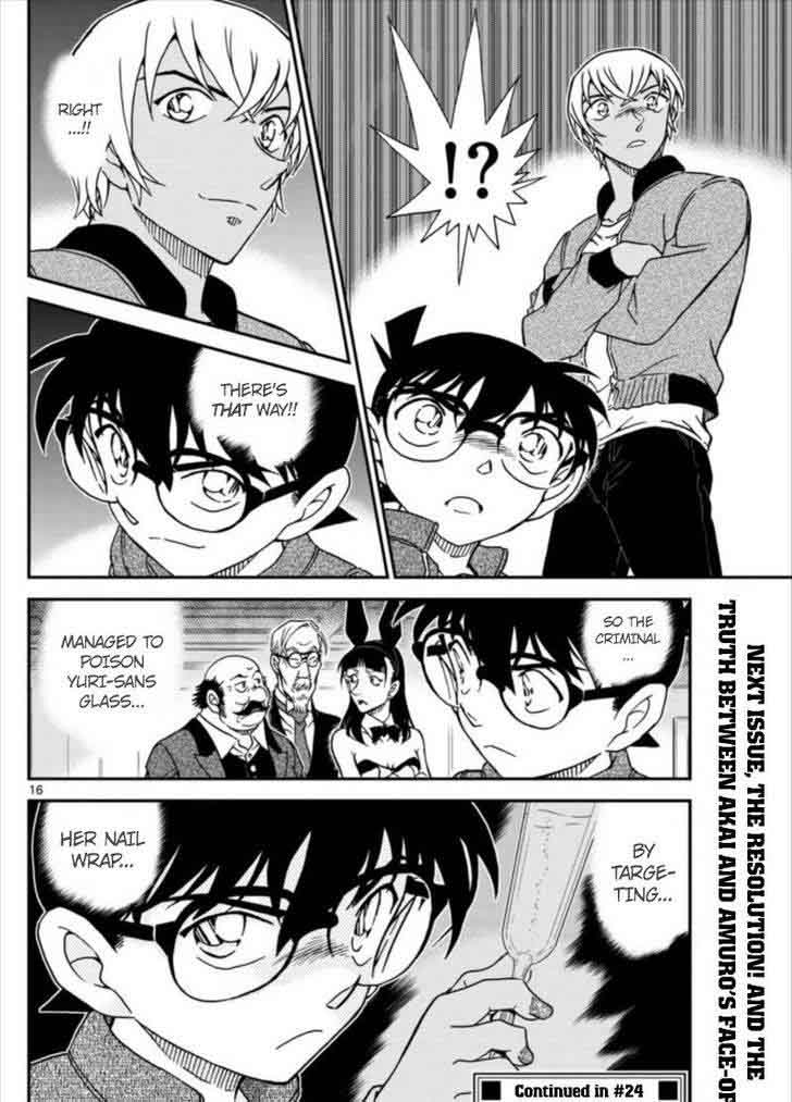 Detective Conan Chapter 1011 Page 16