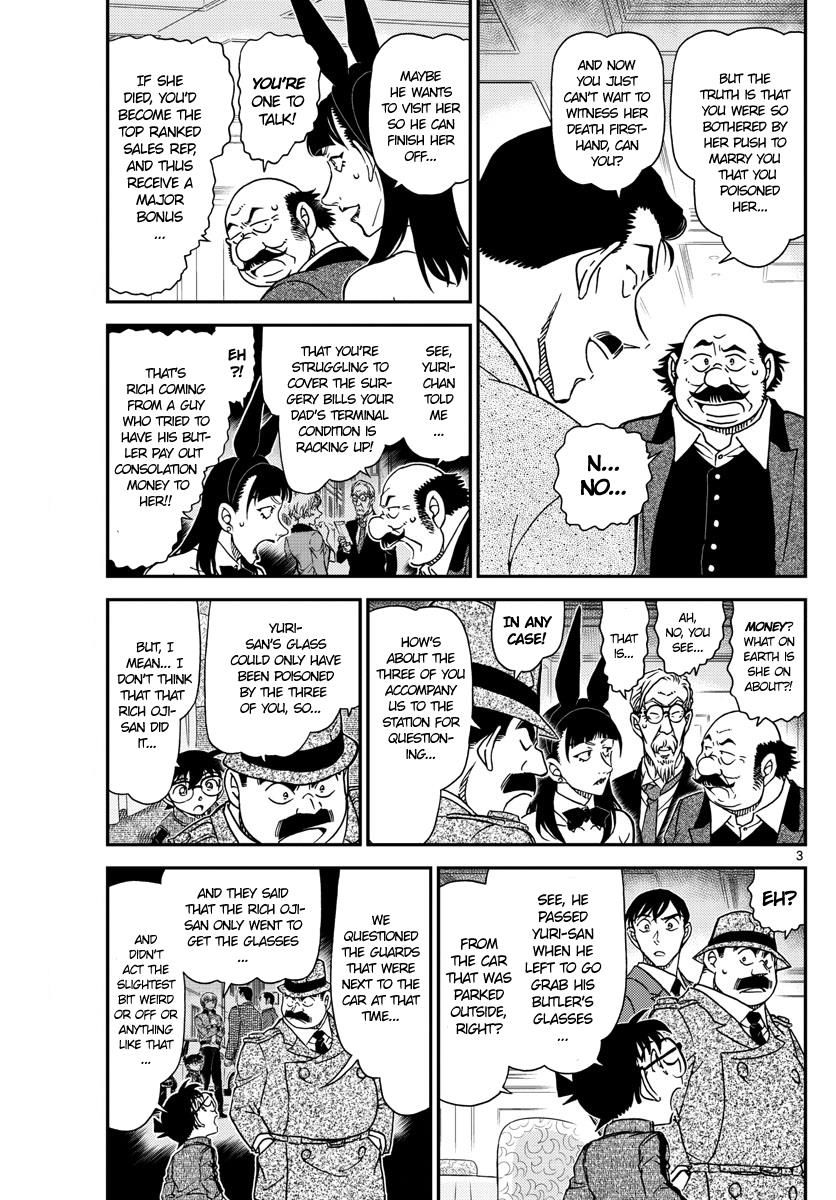 Detective Conan Chapter 1012 Page 3