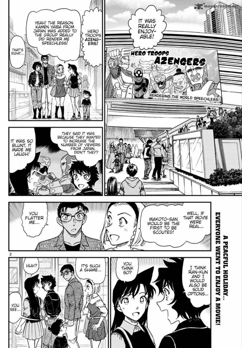 Detective Conan Chapter 1022 Page 3