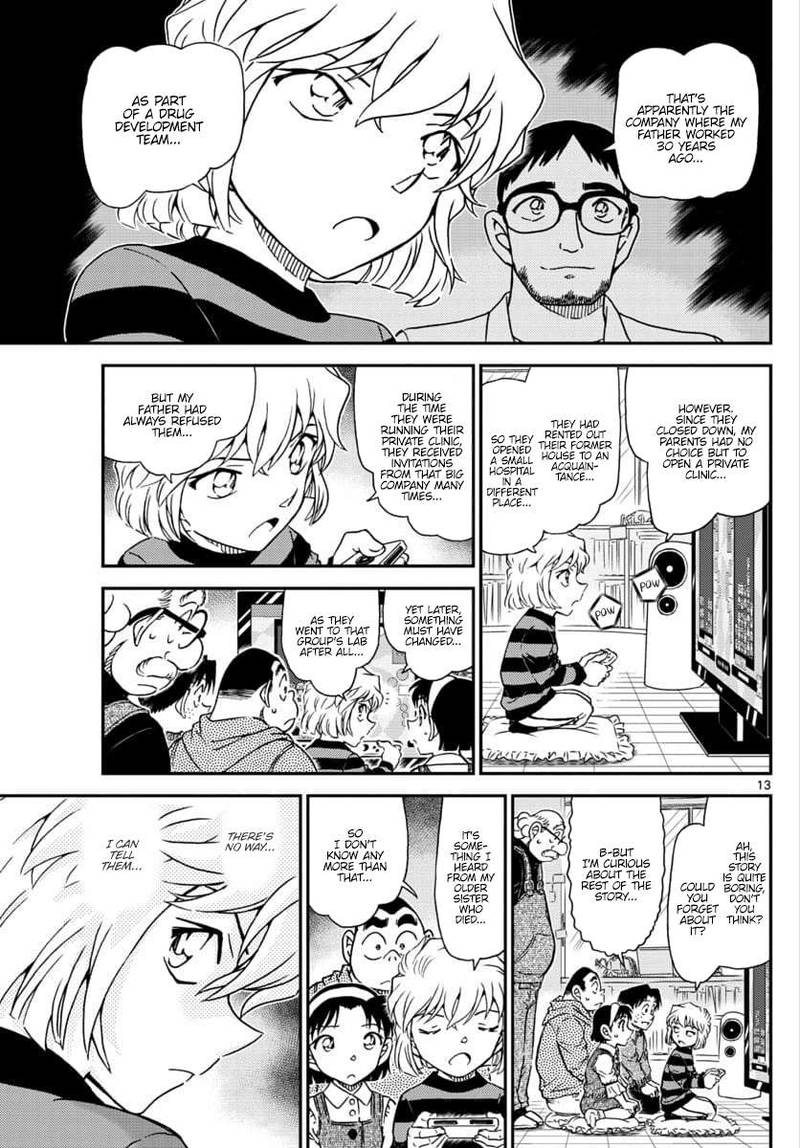 Detective Conan Chapter 1025 Page 13