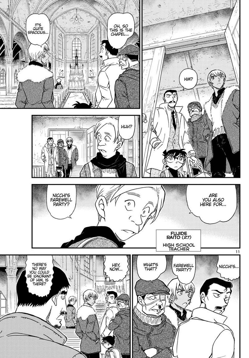 Detective Conan Chapter 1027 Page 11