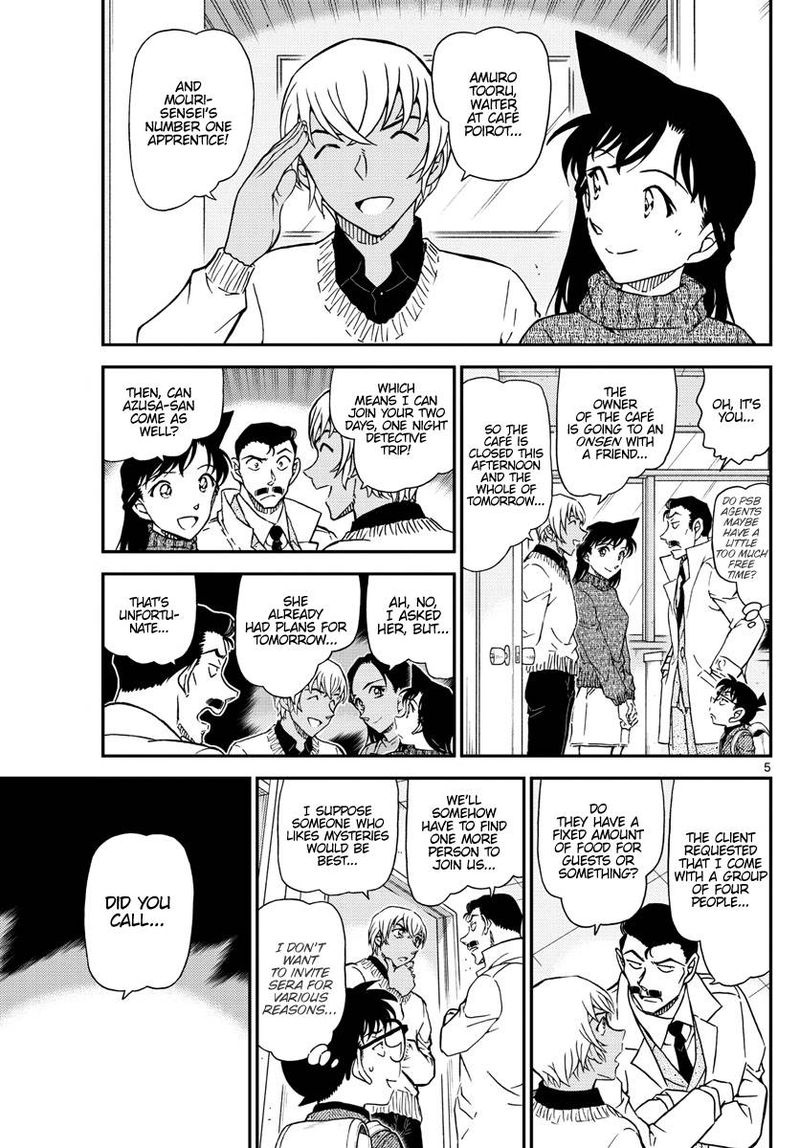 Detective Conan Chapter 1027 Page 5