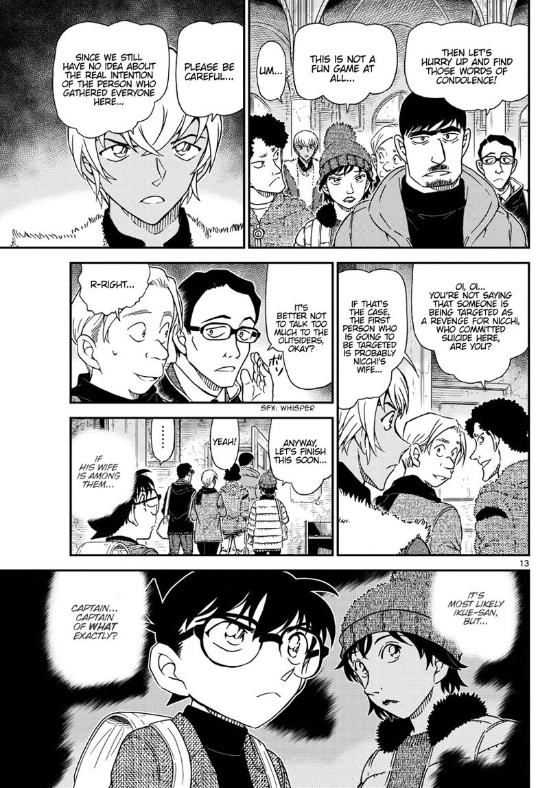 Detective Conan Chapter 1028 Page 14