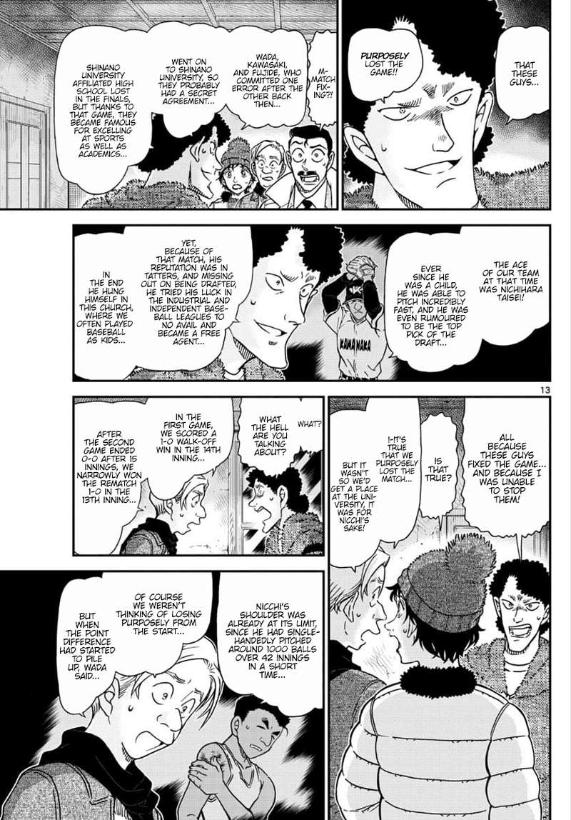 Detective Conan Chapter 1031 Page 13