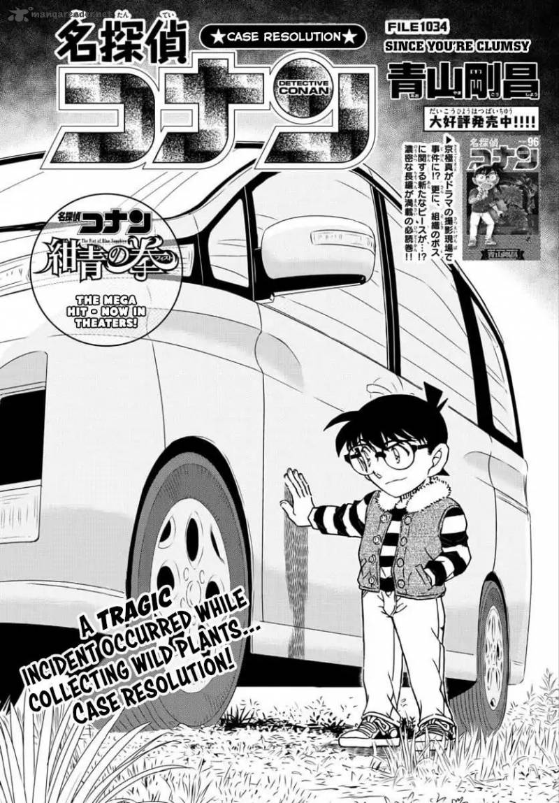 Detective Conan Chapter 1034 Page 1