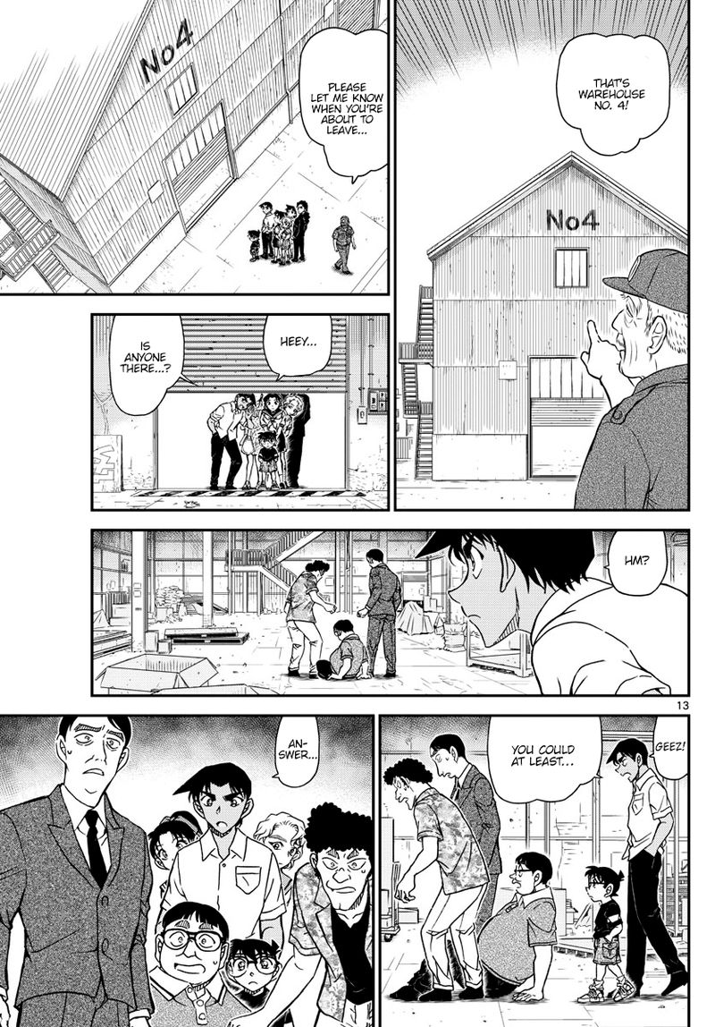 Detective Conan Chapter 1040 Page 13