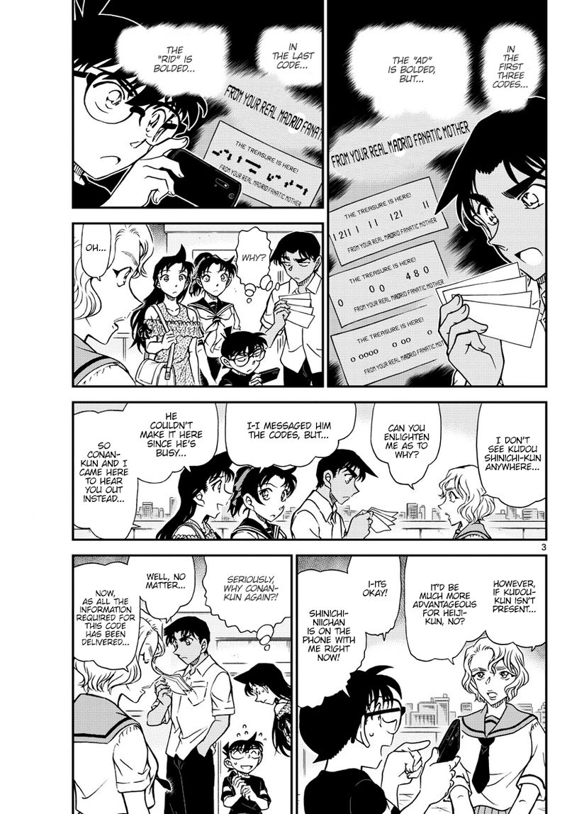 Detective Conan Chapter 1040 Page 3