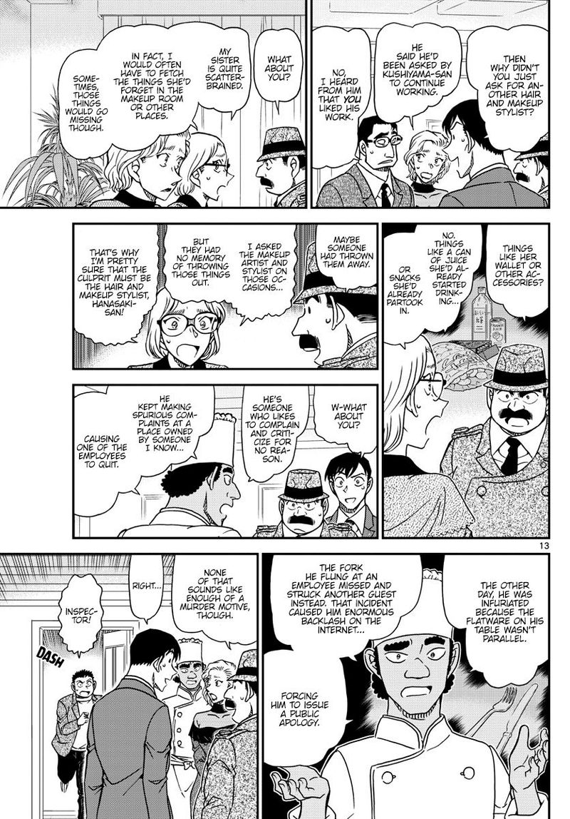 Detective Conan Chapter 1049 Page 13