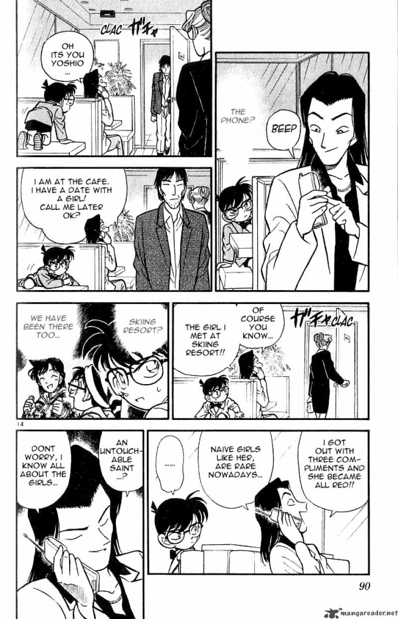 Detective Conan Chapter 105 Page 14