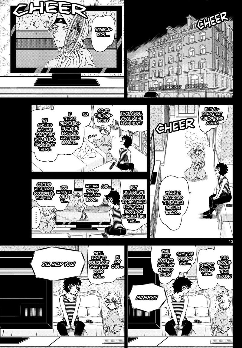 Detective Conan Chapter 1050 Page 14