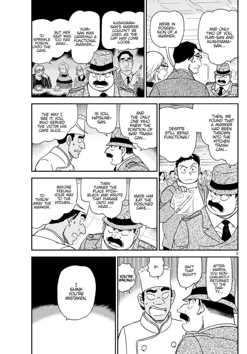 Detective Conan Chapter 1050 Page 4