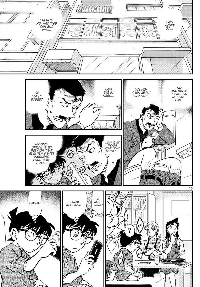Detective Conan Chapter 1056 Page 13