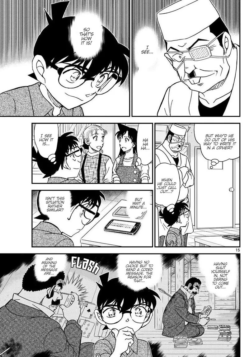 Detective Conan Chapter 1056 Page 15