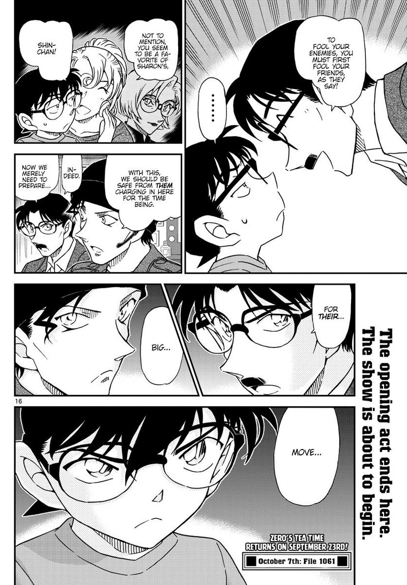 Detective Conan Chapter 1060 Page 16