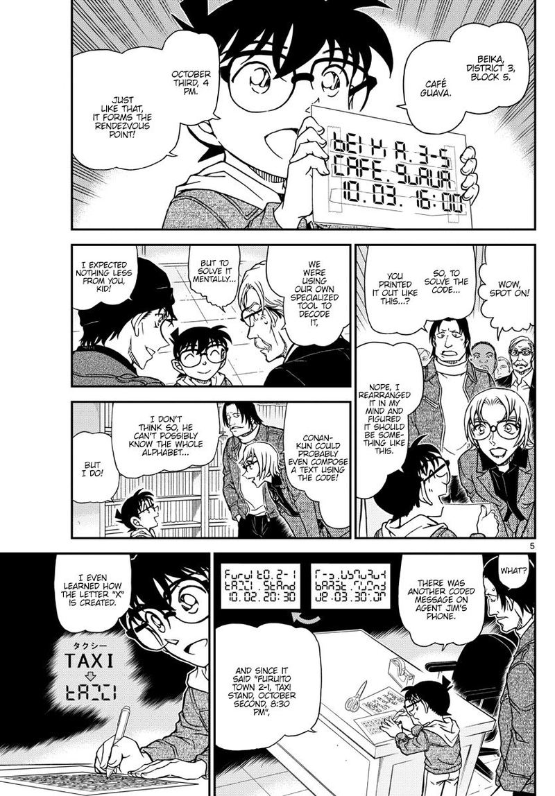 Detective Conan Chapter 1062 Page 5