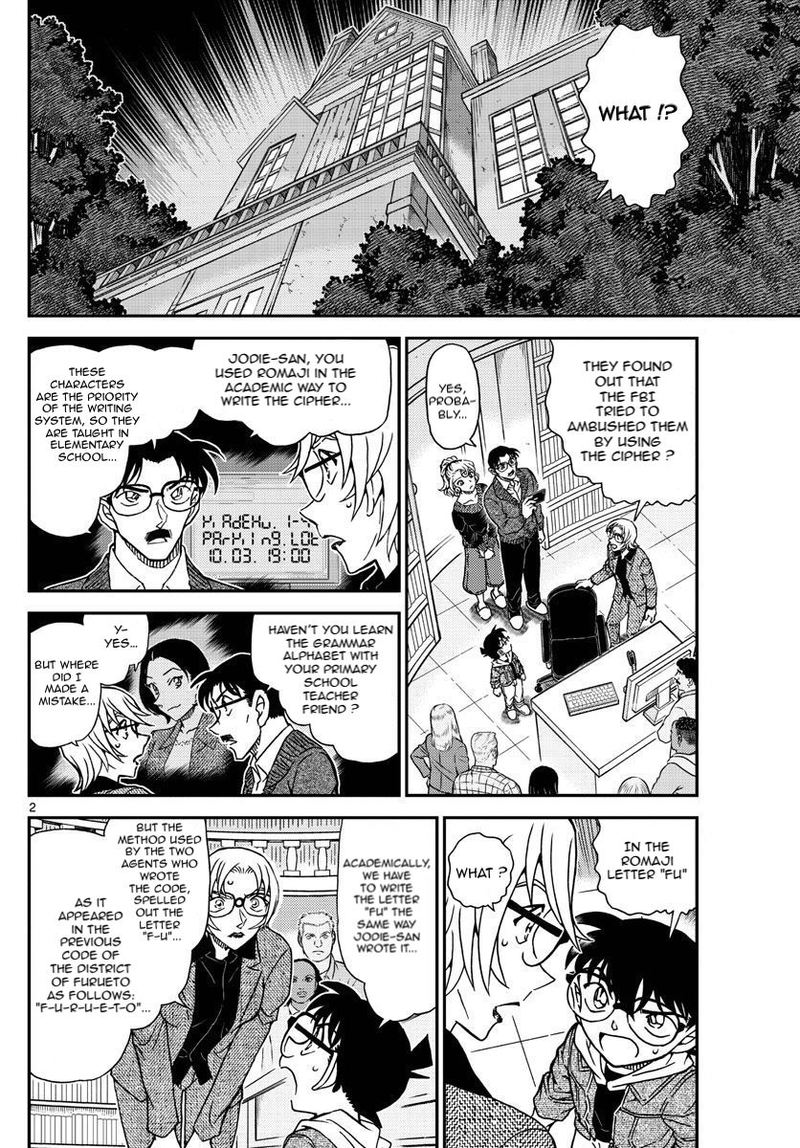 Detective Conan Chapter 1063 Page 2