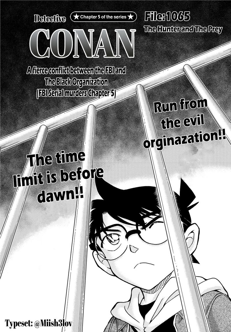 Detective Conan Chapter 1065 Page 1