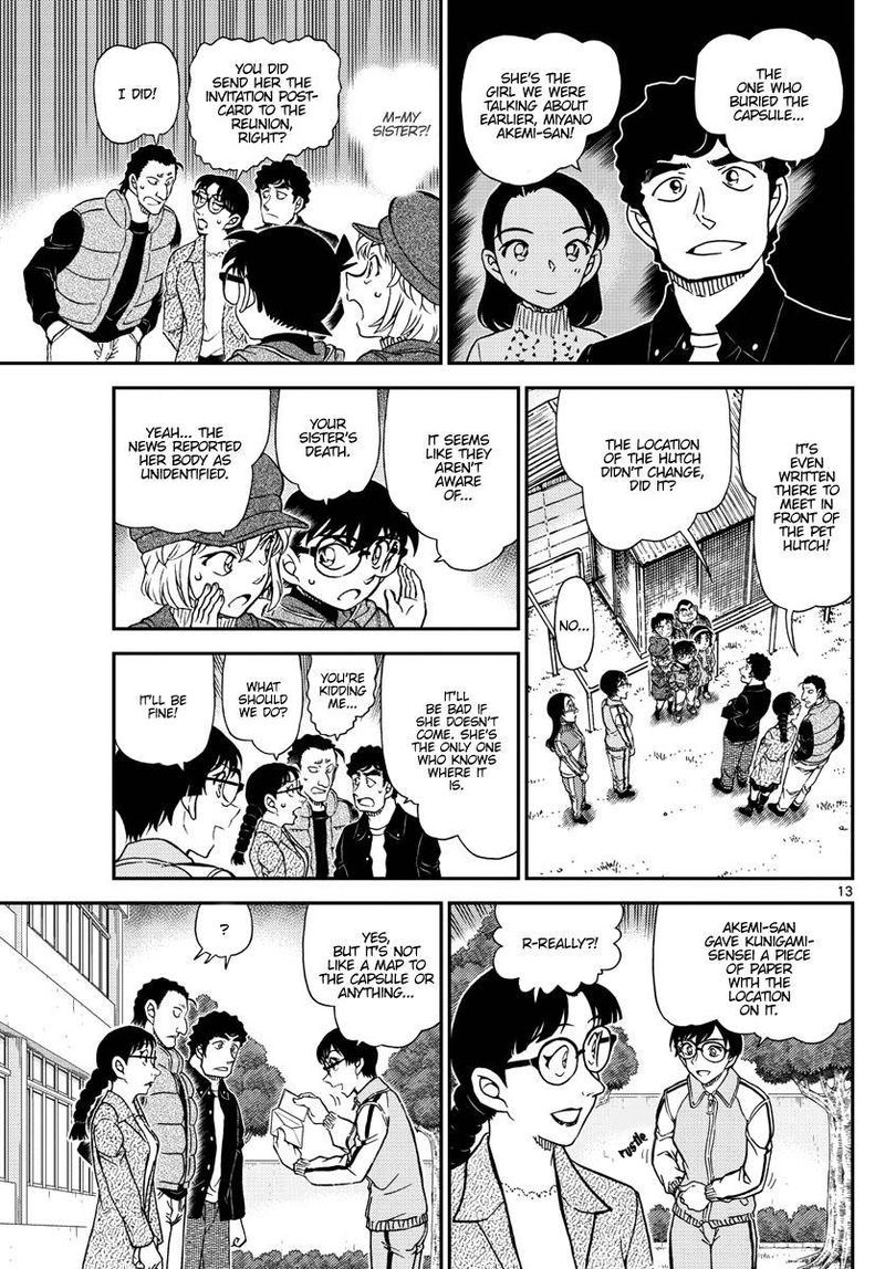 Detective Conan Chapter 1070 Page 13