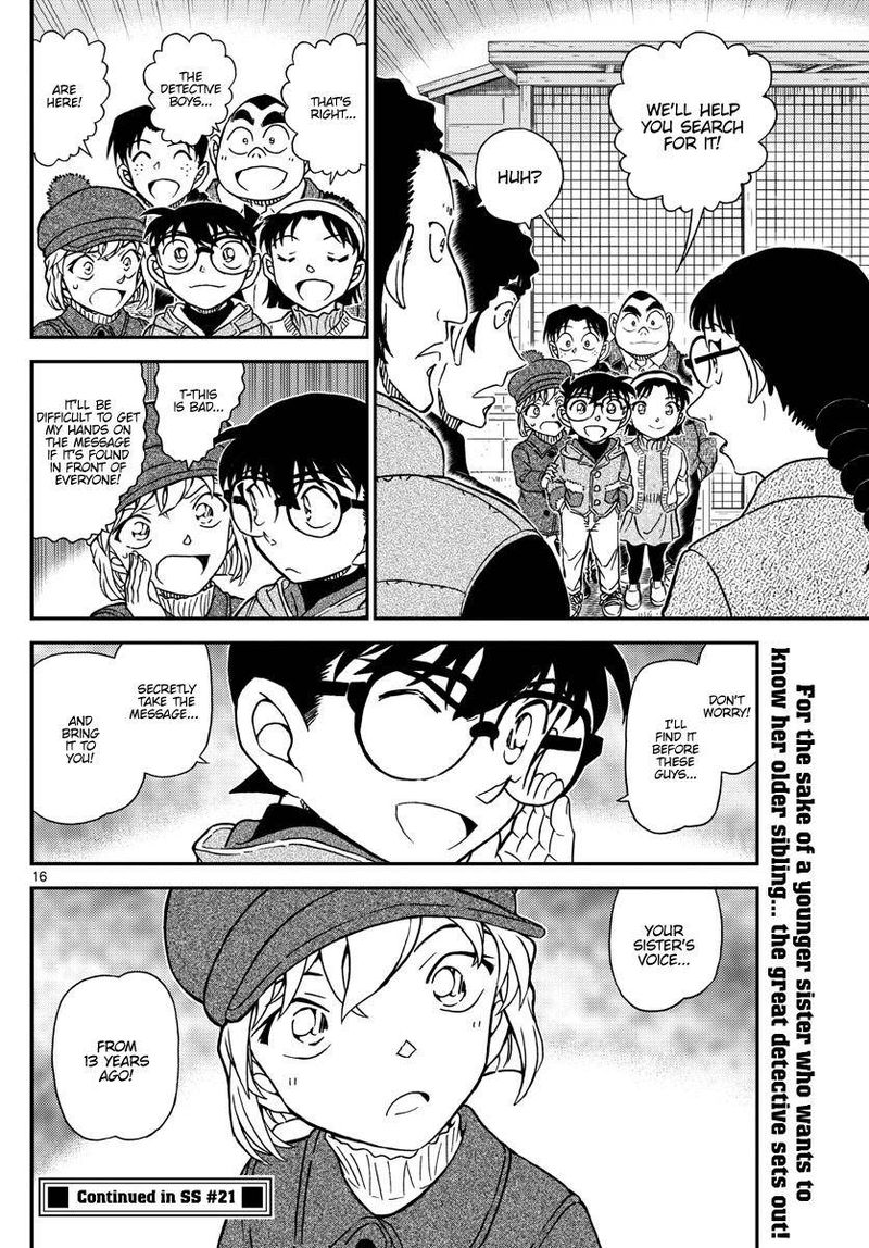 Detective Conan Chapter 1070 Page 16