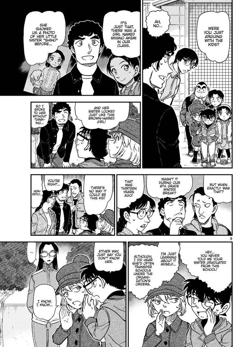 Detective Conan Chapter 1070 Page 9