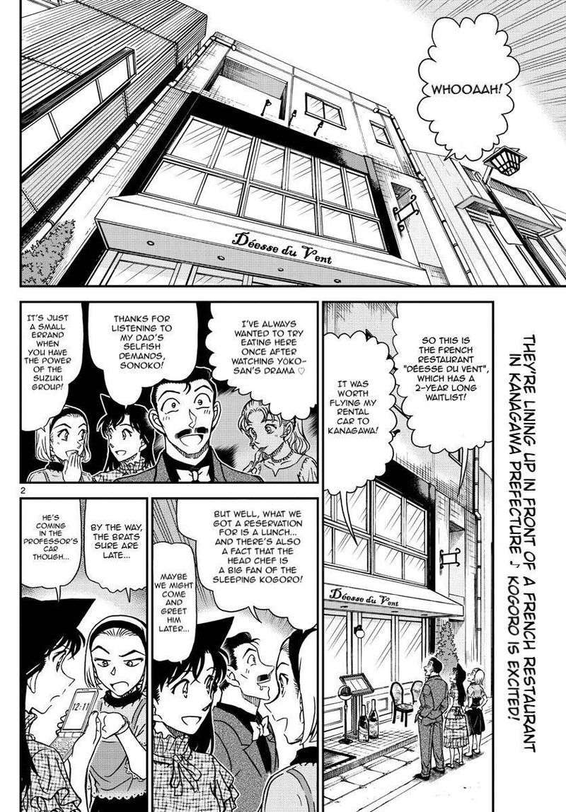 Detective Conan Chapter 1073 Page 2