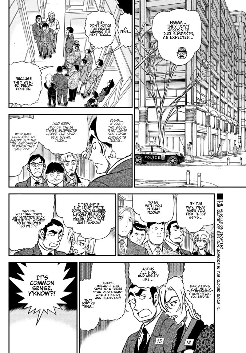 Detective Conan Chapter 1087 Page 3