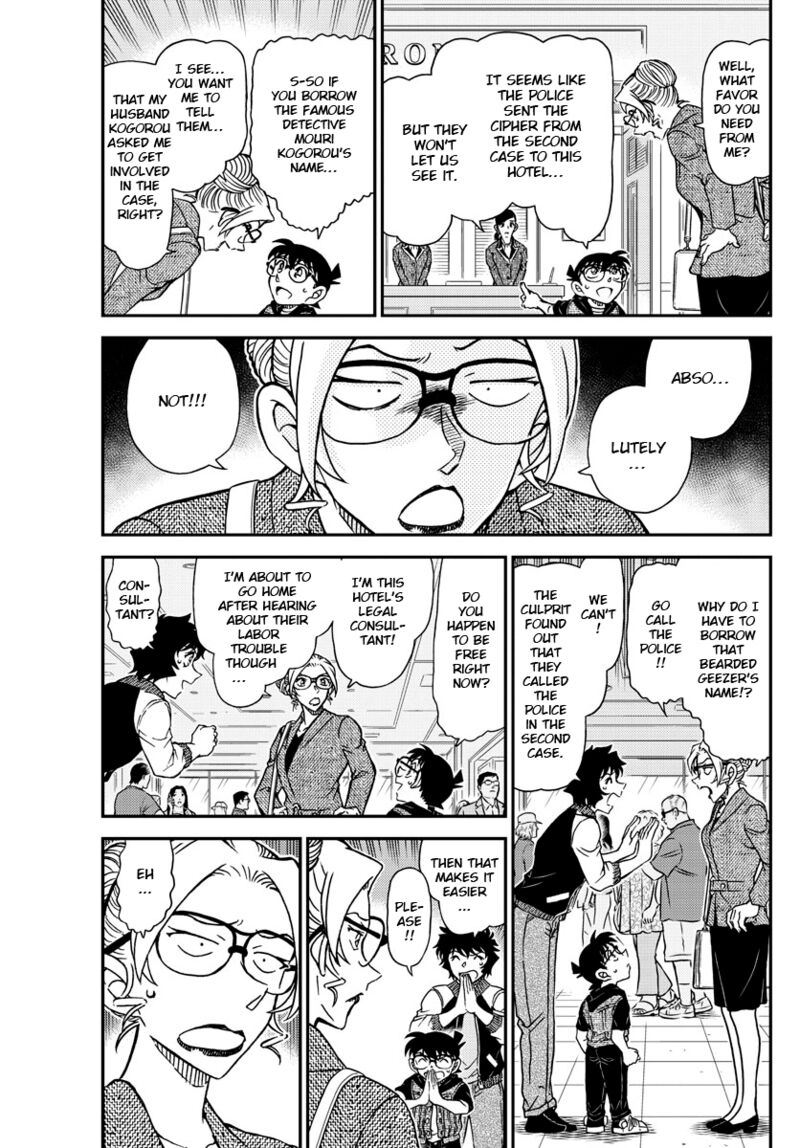 Detective Conan Chapter 1095 Page 3