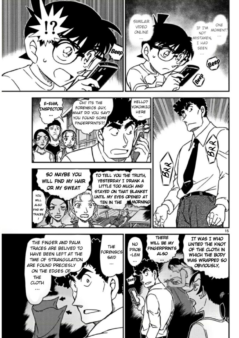 Detective Conan Chapter 1098 Page 15