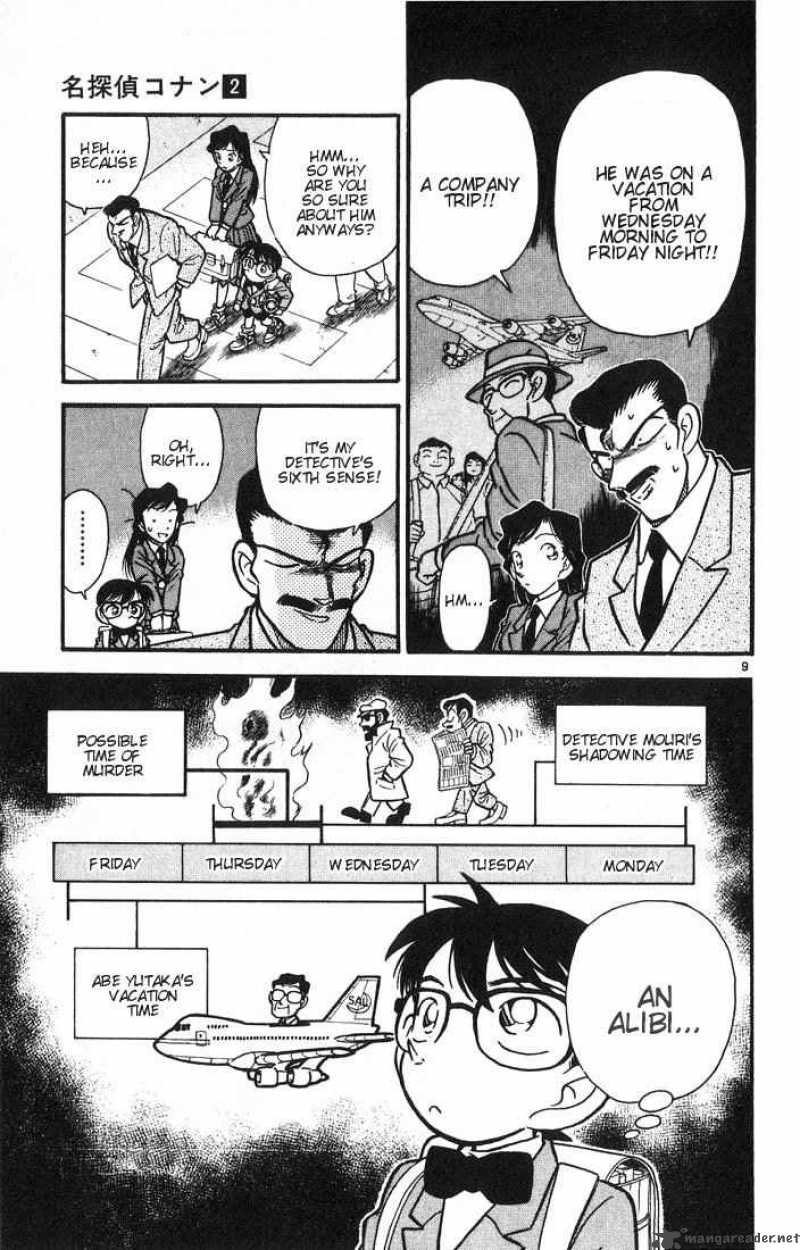 Detective Conan Chapter 11 Page 9