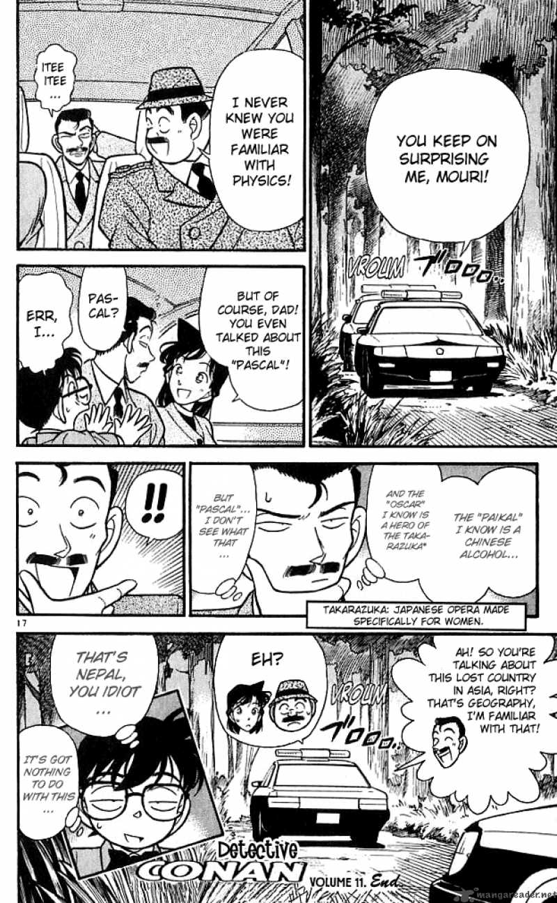 Detective Conan Chapter 110 Page 17