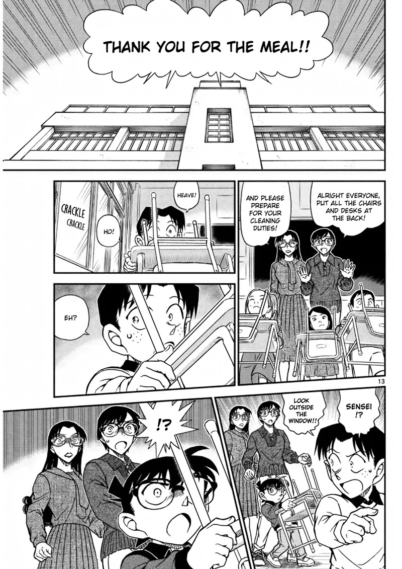 Detective Conan Chapter 1110 Page 13