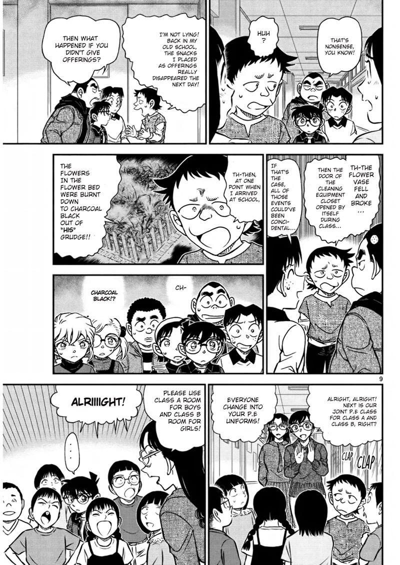 Detective Conan Chapter 1110 Page 9