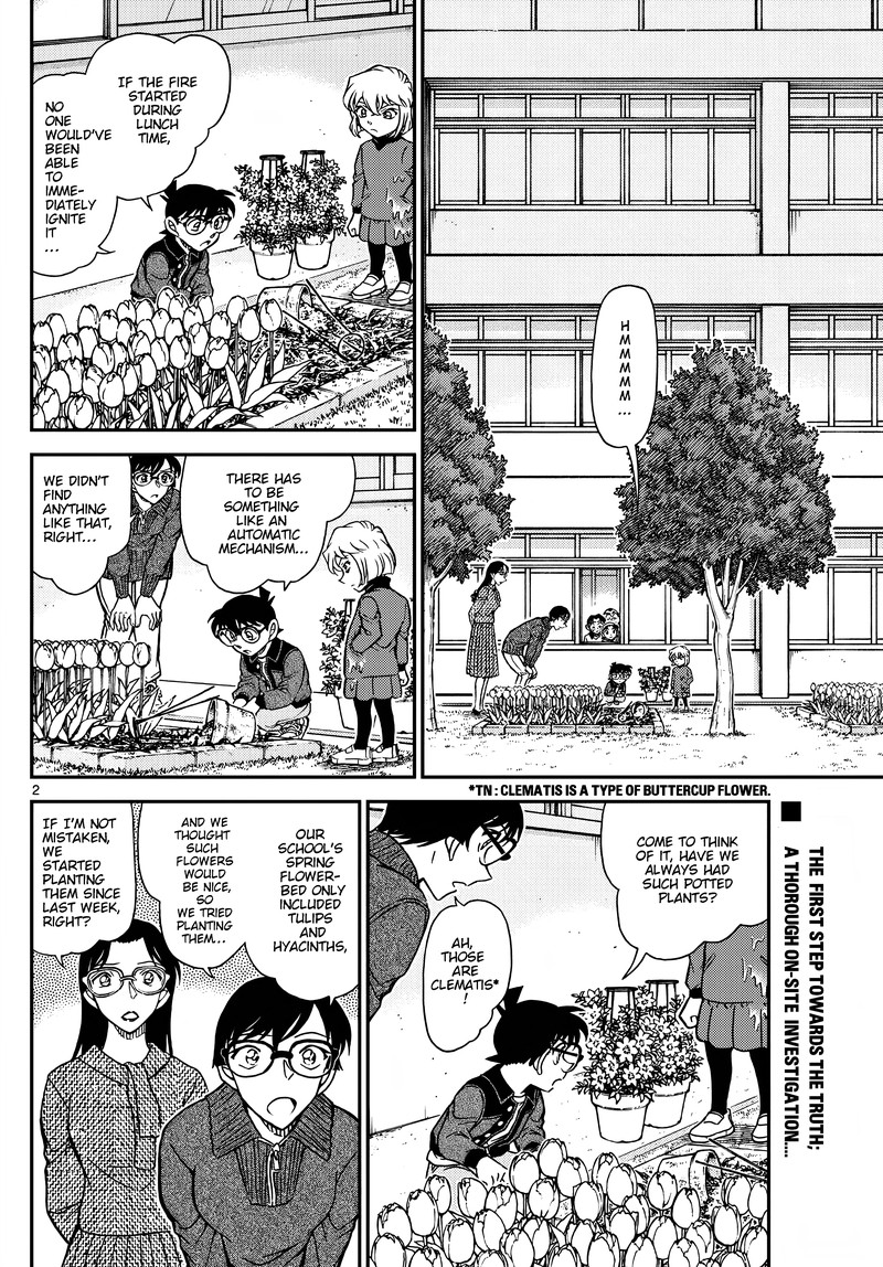Detective Conan Chapter 1111 Page 3