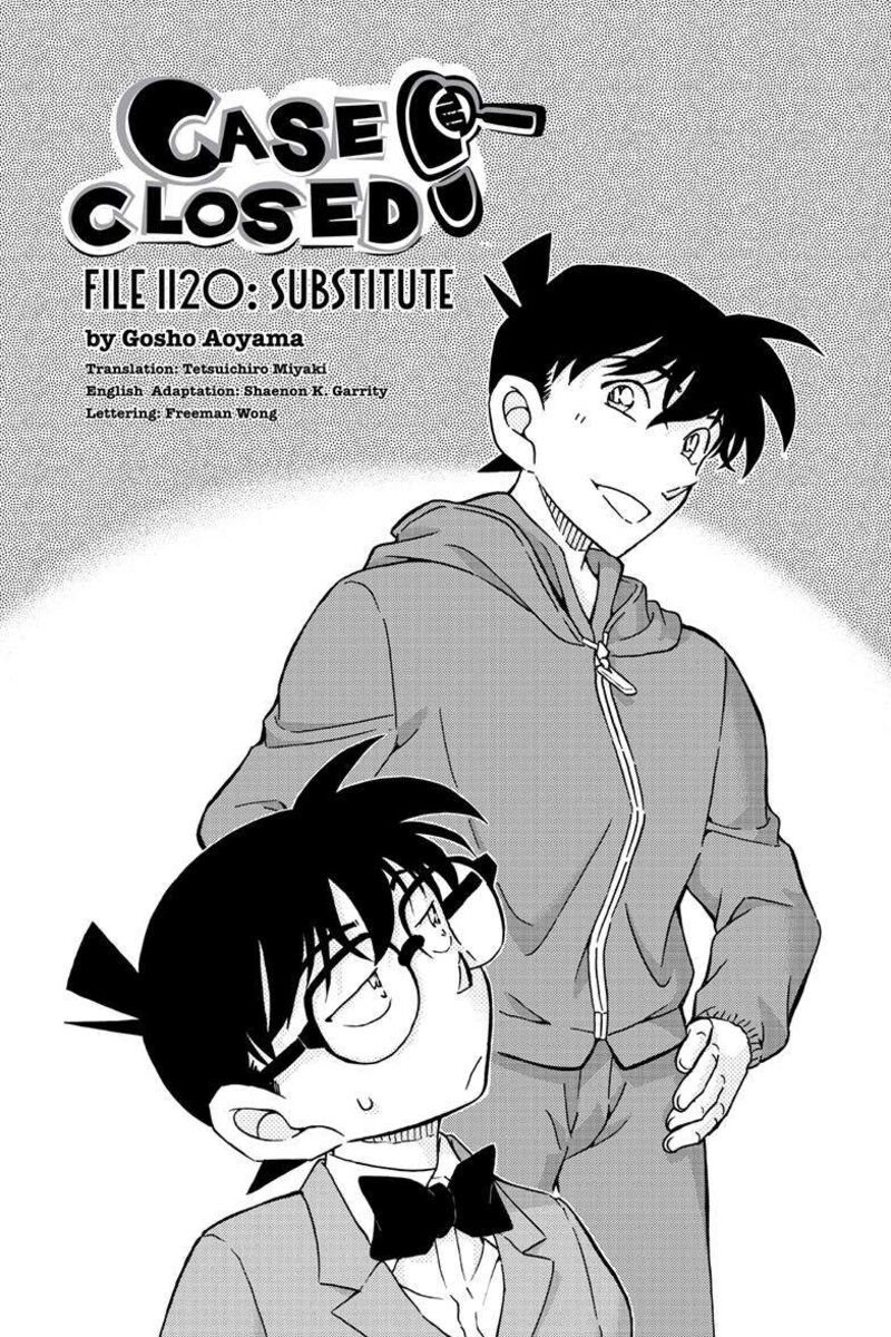 Detective Conan Chapter 1120 Page 1