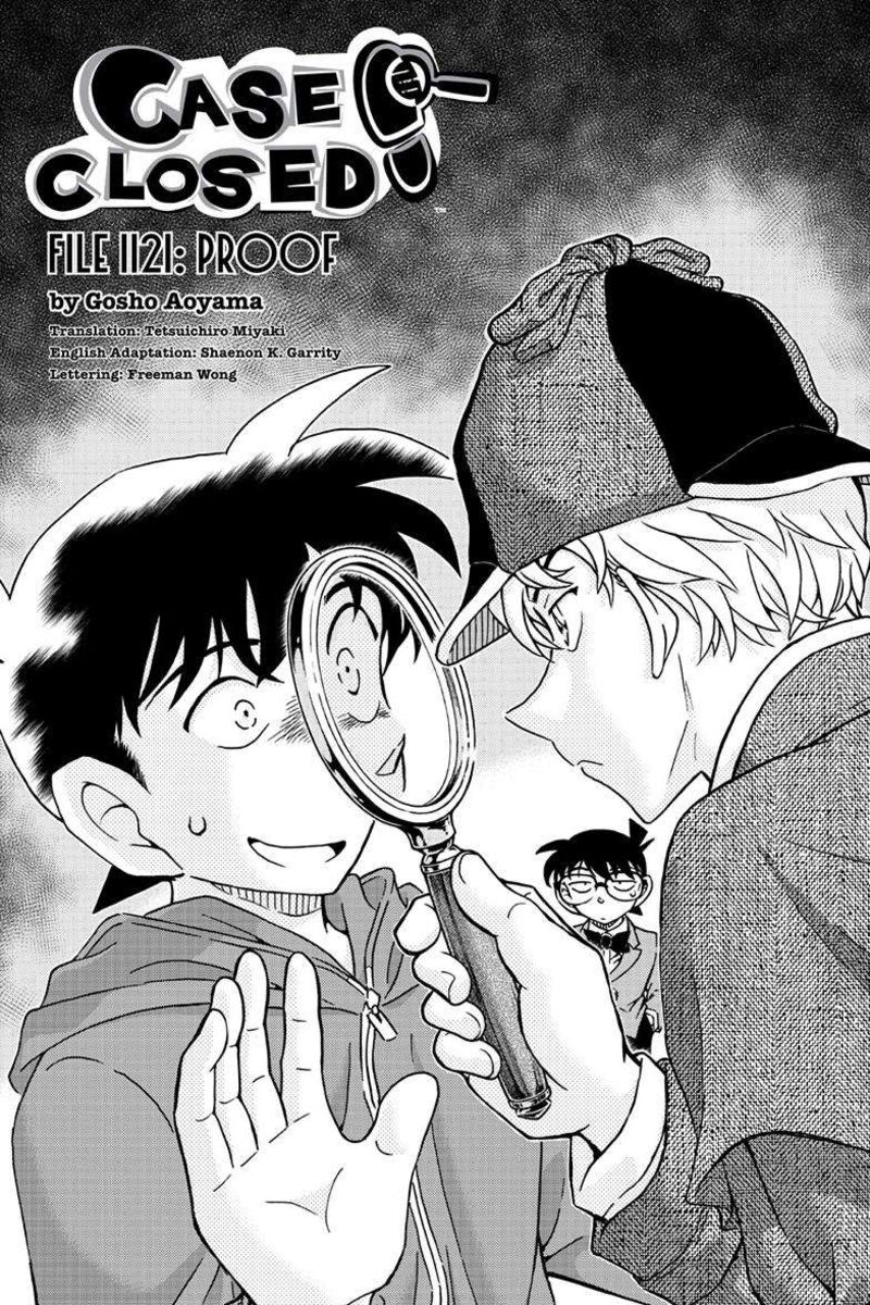 Detective Conan Chapter 1121 Page 1