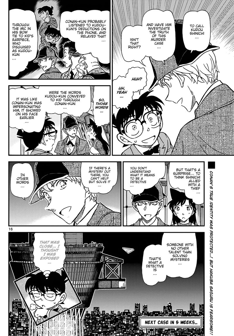 Detective Conan Chapter 1122 Page 17