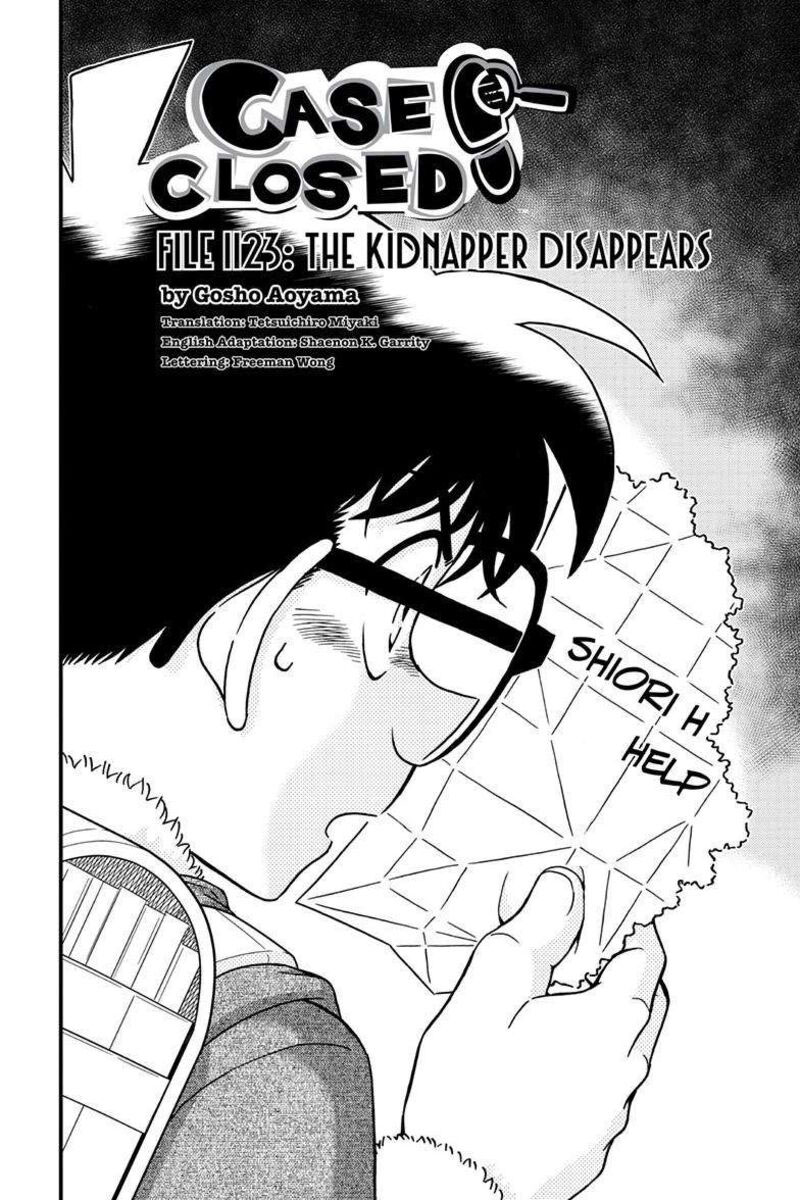 Detective Conan Chapter 1123 Page 2