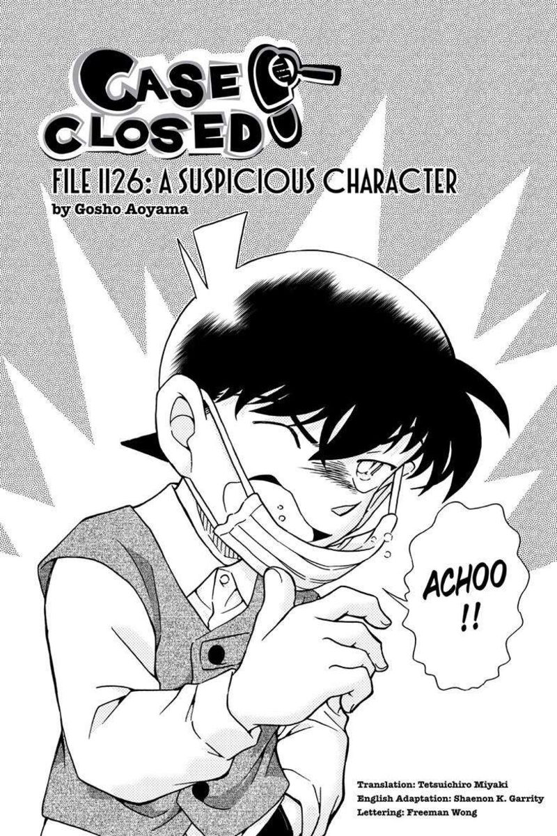 Detective Conan Chapter 1126 Page 1